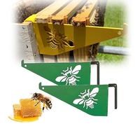 Beehive Inspection Bracket,Stainless Steel Beehive Frame Perch,Bee Hive Starter Kit,Bee Hive Stand,Beehive Frame Holder,Beekeeping Supplies,Bee Boxes Frames,Bee Hive Brackets,Beehive Tool (2*D)