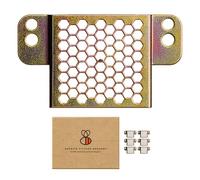 Beehive Picture Hangers | 26 Pcs Picture Hanging Hardware Kit | Fully Adjustable | for Wood Frames and Canvases on Drywall | 20 lb Capacity | Hangs 3 Frames