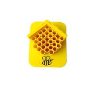 Beehive Safe Haven with Tubes, Decorative Bee Nesting Houses