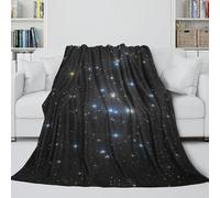 Beehive Star Cluster M44 Fleece Blanket - Universe Starry Blanket Birthday Gift for Sister Brother Nephew Niece - Blanket For Having A Quick Nap On Lazy Afternoon - Sofa Bed Decor 50x60inch(127x152cm)