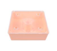 Beehive Water Feeder 1.6l Plastic Orange Small Hole Design