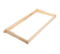 Beehive Wax Foundation Frame Wooden Beige Support for Bee Colony