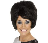 Beehive Wig Auburn Blonde Black 50s 60s 70s Ladies MOD Fancy Dress New