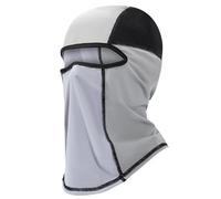 Beehow Cooling Balaclava Summer Face Mask Sun UV Protector Lightweight Face Mask Full Face Cover for Men Women Cycling (UK, Alpha, One Size, Grey)