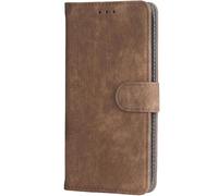 BEEJTUNY Leather Case For Blackview shark 6/Oscal Tiger 8, Wallet Function with RFID Protection, Magnetic Closing Shell, Built-in TPU Protective Cover.Brown