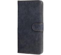 BEEJTUNY Leather Case For Blackview shark 6, Wallet Function with RFID Protection, Magnetic Closing Shell, Built-in TPU Protective Cover.Black