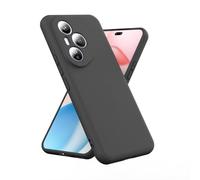 BEEJTUNY Liquid Silicone Case for Honor 400 Pro 5G, Protective Cover [Anti-scratch, Anti-fingerprint, Anti-shock], Soft and Slim Bumper Cover Shell. Black