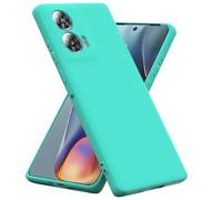 BEEJTUNY Liquid Silicone Case for Motorola Edge 50 Fusion 5G, Protective Cover [Anti-scratch, Anti-fingerprint, Anti-shock], Soft and Slim Bumper Cover Shell. mintGreen