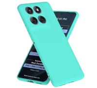 BEEJTUNY Liquid Silicone Case for Motorola Edge 60 Pro/Moto Edge 60 Pro, Protective Cover [Anti-scratch, Anti-fingerprint, Anti-shock], Soft and Slim Bumper Cover Shell. mintGreen