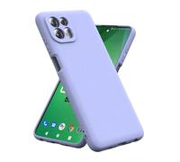 BEEJTUNY Liquid Silicone Case for Motorola Moto Edge 20 lite/Edge 20 Fusion, Protective Cover [Anti-scratch, Anti-fingerprint, Anti-shock], Soft and Slim Bumper Cover Shell. Lavender