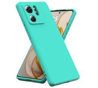 BEEJTUNY Liquid Silicone Case for Motorola Moto Edge 40, Protective Cover [Anti-scratch, Anti-fingerprint, Anti-shock], Soft and Slim Bumper Cover Shell. mintGreen