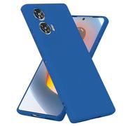 BEEJTUNY Liquid Silicone Case for Motorola Moto G85 5G, Protective Cover [Anti-scratch, Anti-fingerprint, Anti-shock], Soft and Slim Bumper Cover Shell. Blue