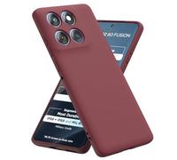 BEEJTUNY Liquid Silicone Case for Xiaomi 17 Pro 5G, Protective Cover [Anti-scratch, Anti-fingerprint, Anti-shock], Soft and Slim Bumper Cover Shell. Red