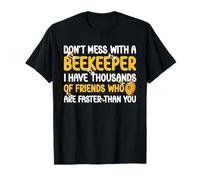 Beekeeper Art Men Women Beekeeping Honeybee Beehive Lover T-Shirt