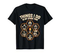 Beekeeper Beekeeping Honey Bee Hobby Design T-Shirt