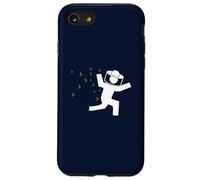 Beekeeper chased by bees funny running beekeeper Case for iPhone SE (2020) / 7/8