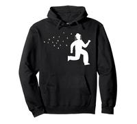 Beekeeper chased by bees Pullover Hoodie