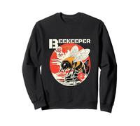 Beekeeper Design - Y2K Honeybee with Japanese Vibe Sweatshirt