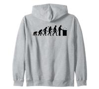 Beekeeper Evolution For Beekeepers Tending To The Hives Zip Hoodie