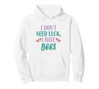 Beekeeper Funny Farmer I Don’t Need Luck I Have Beekeeping Pullover Hoodie