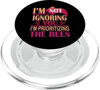 Beekeeper Funny Farmer I’m Not Ignoring You Bee Beekeeping PopSockets PopGrip for MagSafe