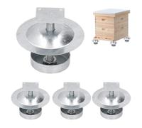 Beekeeper Hive Stand - Stainless Steel Ant Proof Feet for Beekeepers - Waterproof Anti-Tripod for Bee Safety - Beekeeping Accessories for Hive Protection