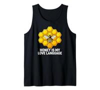 Beekeeper Honey is My Love Language Apiarist Tank Top