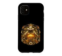 Beekeeper Honeycomb Stained Art Case for iPhone 11