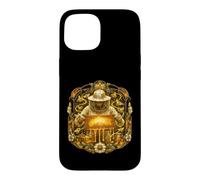 Beekeeper Honeycomb Stained Art Case for iPhone 15