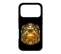 Beekeeper Honeycomb Stained Art Case for iPhone 17 Pro