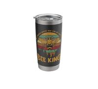 Beekeeper in a World Where You can be Anything Bee King Gift Stainless Steel Insulated Tumbler