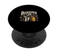 Beekeeper Life Honey Bee Smoke Hive Apiary PopSockets Adhesive PopGrip