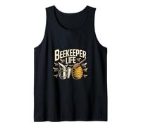 Beekeeper Life Honey Bee Smoke Hive Apiary Tank Top