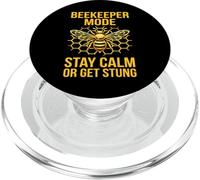 Beekeeper Mode Stay Calm Or Get Stung PopSockets PopGrip for MagSafe