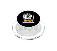 Beekeeper Mr Steal Your Honey Funny Bee Lover PopSockets PopGrip for MagSafe