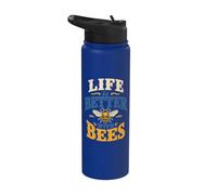 Beekeeper Save The Bees Stainless Steel Insulated Water Bottle