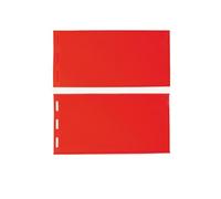 Beekeeper Silicone Beeswax Foundation Bee Hive Basis Press Sheet Mould Beeswax Press Sheet Mould Beekeeping Tools 2 Pcs/Set for Beekeeping(Rosso)