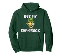 Beekeeper St. Patricks Day Cute Leprechaun Bee My Shamrock Pullover Hoodie