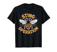 Beekeeper Sting Operation Funny Humor Pun Bee Apiary T-Shirt