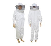 Beekeeper Suit Clothes Beekeeping Clothing Hat Jacket Protective Clothing Unisex Defend Beekeeping Suit Beekeeper Equipment ,Full Protection(L)