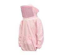 Beekeeper Suit, Siamese Beekeeping Suit Bee Clothes A Variety of Colors with Hat Anti-bee Suit Anti-bee Bite Equipment Farming Clothing Coverall,Never be Stung(Roze)