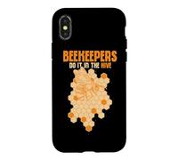 Beekeepers Do It In The Hive Honey Bee Beekeeping Case for iPhone X/XS