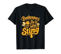 Beekeepers Do It with Sting Beekeeping Apiary T-Shirt