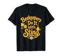 Beekeepers Do It with Sting Beekeeping Apiary T-Shirt