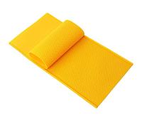 Beekeeper's Silicone Foundation Sheet Mold, 17.1 x 8.7 Inches Beeswax Press Template, Honeycomb Pattern Manual Beehive Foundation Making Tool for Honey Bee Keeping Equipment
