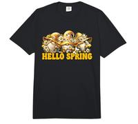 Beekeeping Bee Gnome Graphic for Gardeners Hello Spring Comfort Colors Adult Heavyweight T-Shirt