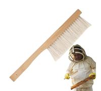 Beekeeping Brush for Beekeepers - Multi-Purpose, Bee Hive Brush | Natural Horsehair Bee Brushes with Wooden Handle for Efficient Brushing, Hive Management Tasks