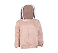 Beekeeping Clothing Beekeeping Jacket Professional Beekeeper Equipment Suit Field Work Jackets for Backyard Indoor Outdoor Farm(Pink)