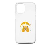 Beekeeping Dad Rooftop Hive Vintage Urban Apiary Badge. Case for iPhone 12/12 Pro