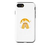 Beekeeping Dad Rooftop Hive Vintage Urban Apiary Badge. Case for iPhone SE (2020) / 7/8